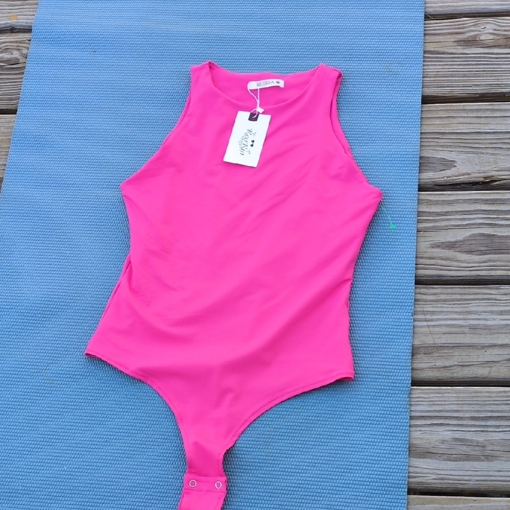 ReoRia Vibrant Pink Bodysuit